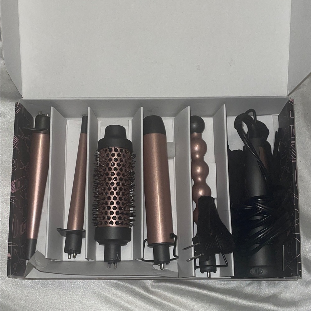 Rose Gold Hair Styling Tool Set